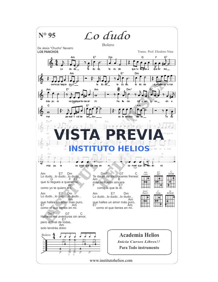 Vista previa de Lo dudo